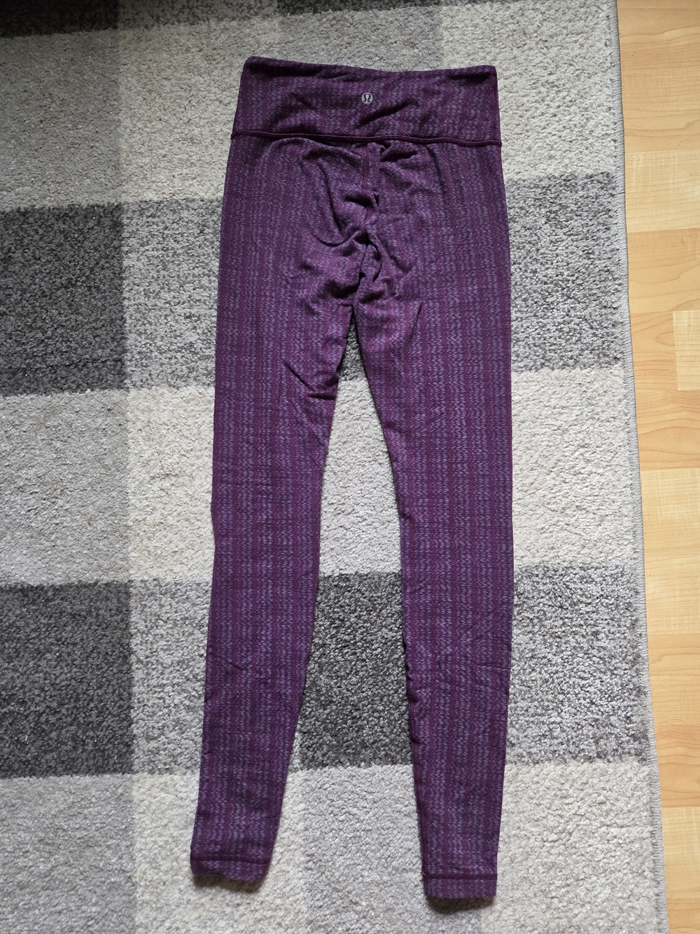 Lululemon Purple Heathered High-Rise Leggings